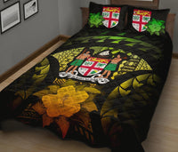 Fiji Polynesian Quilt Bed Set Hibiscus Reggae - Polynesian Pride