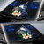 Polynesian Nauru Sun Shades - Turtle With Plumeria Flowers - Polynesian Pride