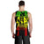 (Custom Personalised Text) Samoa Men Tank Tops - Samoa Coat Of Arm Reggae - Polynesian Pride