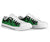 New Caledonia Low Top Canvas Shoes - Green Tentacle Turtle - Polynesian Pride