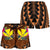 Hawaii Kanaka Maoli Women's Short - Polynesian Hook And Hibiscus - Polynesian Pride