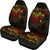 Niue Car Seat Covers - Nauru Flag Turtle Hibiscus Reggae - Polynesian Pride