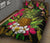 Hawaii Tropical Flowers Pineapple Quilt Bed Set - Polynesian Pride