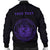 Hawaii Kakau Polynesian Coat Of Arms Personalized Men's Bomber Jacket - Purple - Polynesian Pride