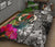 Vanuatu Quilt Bed Set - Turtle Plumeria Banana Leaf - Polynesian Pride