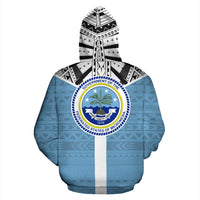 Federated States of Micronesia All Over Hoodie Micronesian Homeland - Polynesian Pride