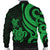 Marshall Islands Men's Bomber Jacket - Tentacle Turtle Green - Polynesian Pride