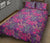 Tropical Hibiscus Purple Quilt Bed Set - Polynesian Pride