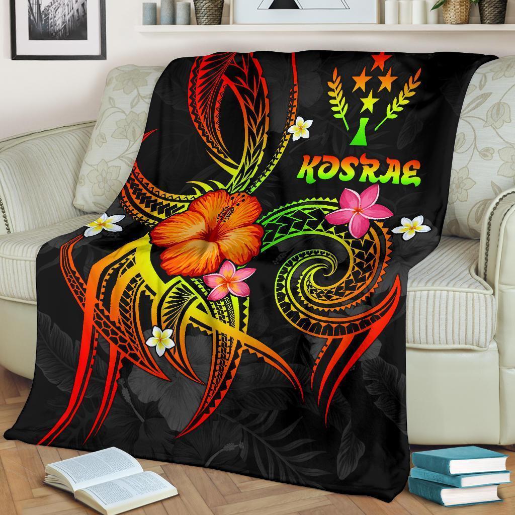 Kosrae Polynesian Premium Blanket - Legend of Kosrae (Reggae) - Polynesian Pride