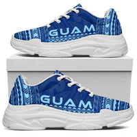 Guam Chunky Sneakers - Polynesian Chief Flag Version - Polynesian Pride