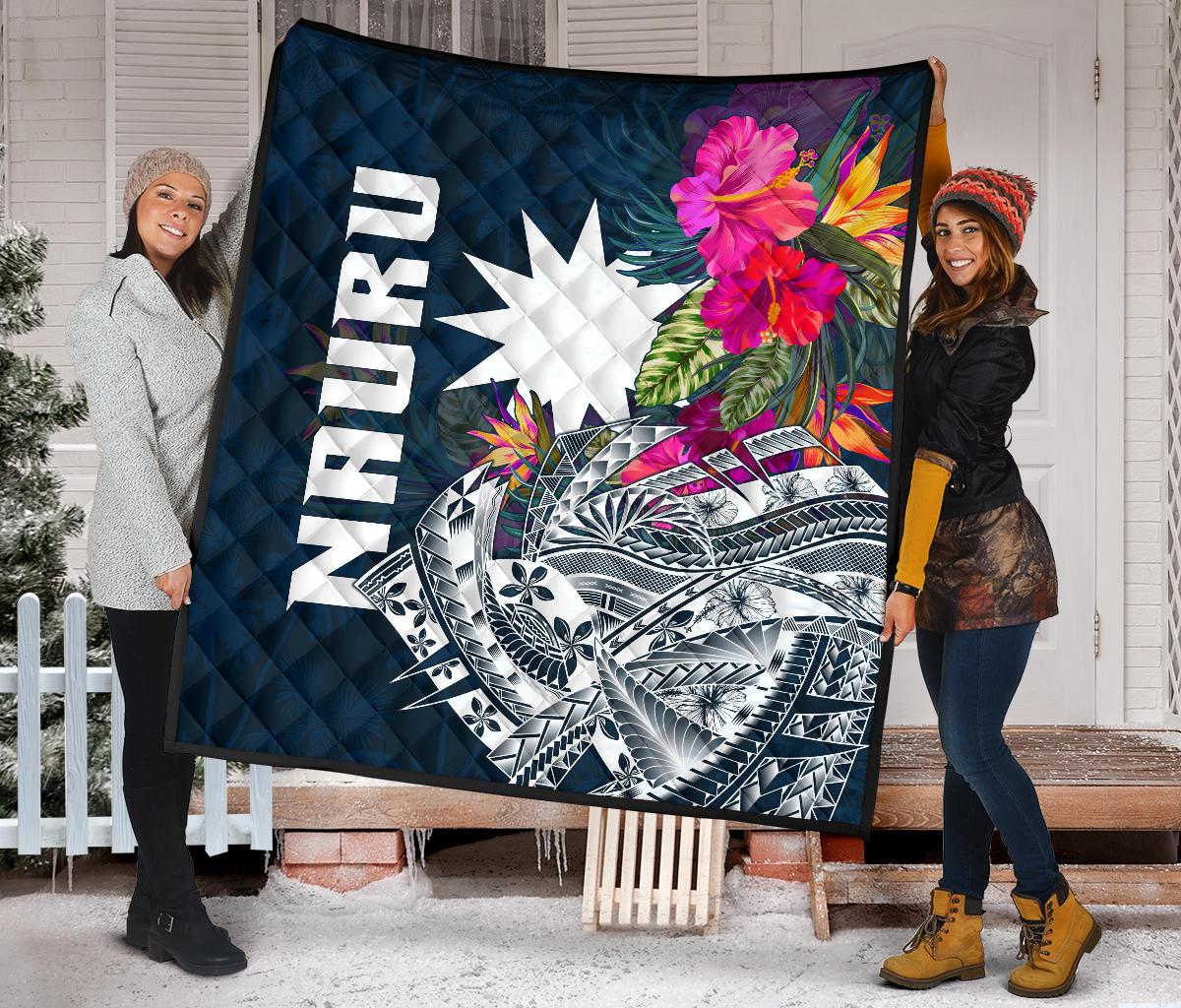 Nauru Premium Quilt - Summer Vibes - Polynesian Pride