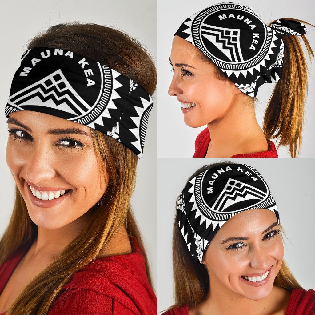 Hawaiian Mauna Kea White Bandana 3 - Pack - Polynesian Pride