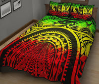 Polynesian Quilt Bed Sets - Maui Tattoo - Polynesian Pride