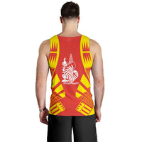 New Caledonia Men Tank Top - Polynesian Tattoo Flag - Polynesian Pride