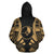 Yap All Over Custom Zip up Hoodie Gold Tattoo Style - Polynesian Pride