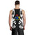 Cook Islands Men Tank Top - Polynesian Tattoo Black - Polynesian Pride