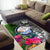 Marshall Islands Area Rug - Turtle Plumeria Banana Leaf - Polynesian Pride