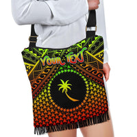 Polynesian Chuuk Personalised Crossbody Boho Handbag - Reggae Vintage Polynesian Patterns - Polynesian Pride