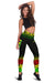 Turtle Custom Personalised Women's Leggings - Polynesian Reggae Fog - Polynesian Pride