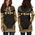 Federated States Of Micronesia Women's Hoodie Dress - Polynesian Gold Chief - Polynesian Pride