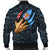 Fiji Men's Bomber Jacket - Fiji In Me (Blue) - Polynesian Pride