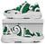 Polynesian Maori Ethnic Ornament Green Chunky Sneakers - Polynesian Pride