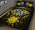 Solomon Islands Polynesian Quilt Bed Set Hibiscus Yellow - Polynesian Pride