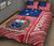 Samoa Flag Polynesian Quilt Bed Set - Polynesian Pride