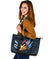 Fiji Leather Tote Bag - Fiji In Me (Black) - Polynesian Pride