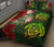 Hawaii Quilt Bed Set - Turtle Hibiscus Pattern Hawaiian Quilt Bed Set - Green - Polynesian Pride