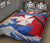 Wallis And Futuna Rugby Quilt Bed Set Spirit - Polynesian Pride