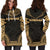 Kosrae Women's Hoodie Dress - Polynesian Gold Chief - Polynesian Pride