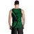 Hawaii Green Polynesian Men's Tank Top - Circle Style - Polynesian Pride