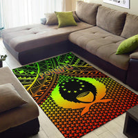 Polynesian Pohnpei Area Rug - Reggae Vintage Polynesian Patterns - Polynesian Pride