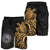 American Samoa Polynesian Shorts (Men) - Polynesian Turtle (Golden) - Polynesian Pride