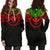 Kanaka Maoli Women Hoodie Dress - Kanaka Maoli Coat Of Arms Polynesian Reggae Color - Polynesian Pride