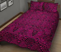 Hawaii Quilt Bed Set Polynesia Lauhala Mix AH - Polynesian Pride