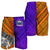 Samoa Men's Shorts - Warrior Style Polynesian Patterns Orange - Purple - Polynesian Pride