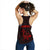 Hawaii Kakau Polynesian Hammerhead Shark Women's Racerback Tank - Red - Polynesian Pride