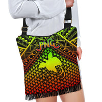 Polynesian Papua New Guinea Boho Handbag - Reggae Vintage Polynesian Patterns - Polynesian Pride