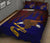 American Samoa TYTANIC Quilt Bed Set - American Samoa Flag Melting Style - Polynesian Pride