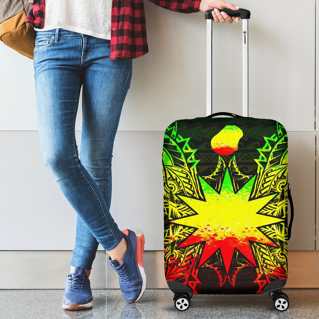Nauru Polynesian Luggage Covers Map Reggae - Polynesian Pride