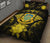 Tuvalu Polynesian Quilt Bed Set Hibiscus Yellow - Polynesian Pride