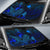 Papua New Guinea Auto Sun Shades Turtle Hibiscus Blue - Polynesian Pride