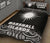 Marshall Islands Quilt Bed Set - Marshall Islands Flag Polynesian Tattoo Black Fog Style - Polynesian Pride