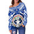 Northern Mariana Islands Rugby Off Shoulder Sweater Spirit - CNMI - Polynesian Pride