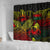 Samoa Shower Curtain Turtle Hibiscus Reggae - Polynesian Pride