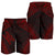 Papua New Guinea Men's Shorts - Polynesian Chief Red Version - Polynesian Pride