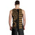 Hawaii Warrior Men's Tank Top Gold - Polynesian Pride