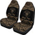 Niue Polynesian Custom Personalised Peisonalised Car Seat Covers - Pride Gold Version - Polynesian Pride